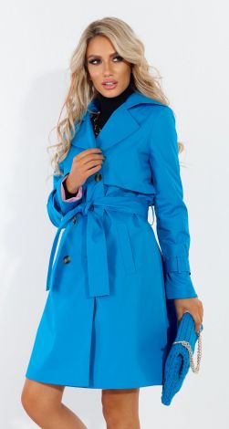 Stylish trench coat in a beautiful color
