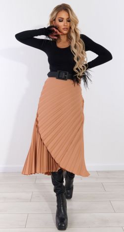 A beautiful pleated skirt