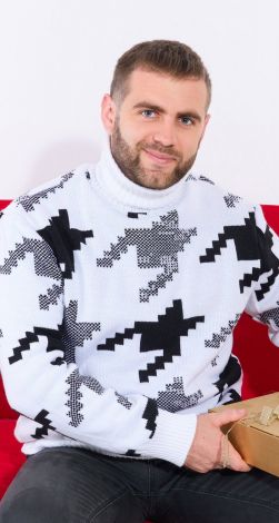 A beautiful men's sweater