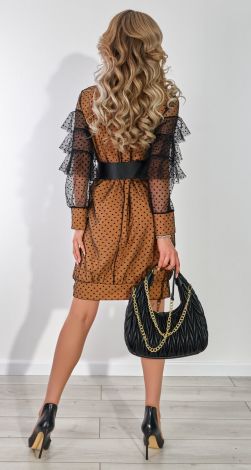 Stylish mesh dress