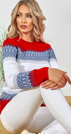 Красивий светр з блискучою ниткою