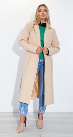 A light cashmere coat
