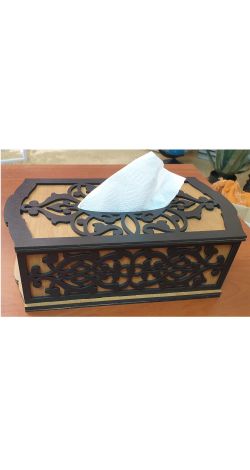 Napkin holder on the table