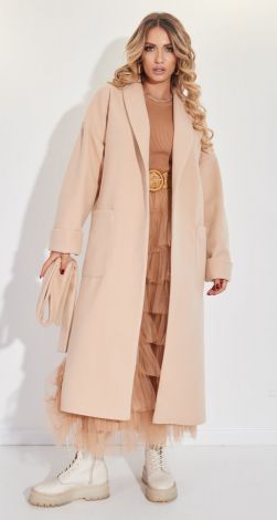  coat with shawl collar