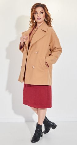 Двубортное пальто пиджак