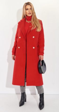 Червоне пальто