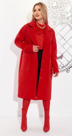 Stylish cashmere coat