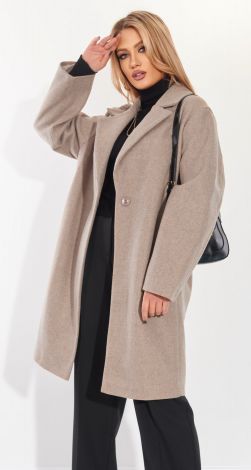 Fashionable oversize coat