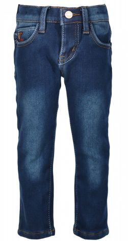 Fleece jeans for a boy