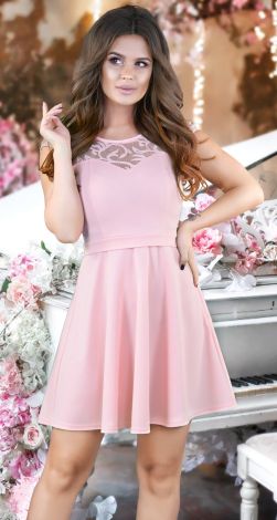 Beautiful dress with a flared skirt
