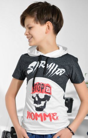 T-shirt for a boy with a skull