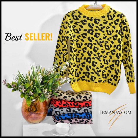 Sweater leopard
