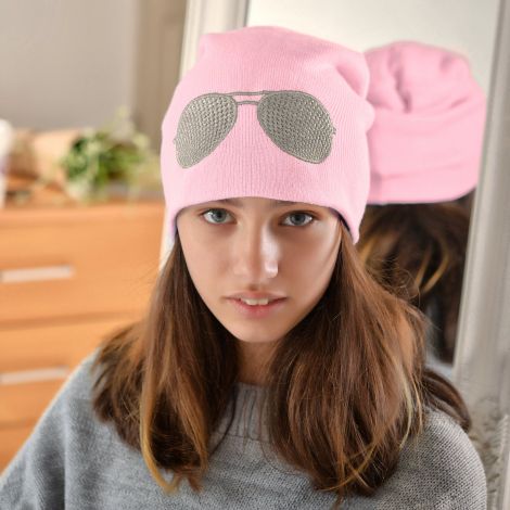 Hat for girls pink