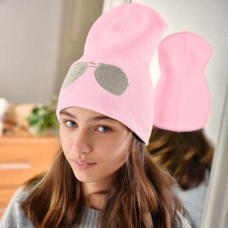Hat for girls pink