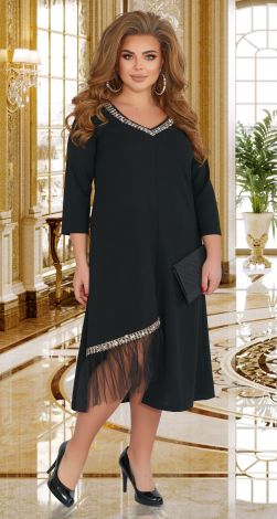 Elegant dress of large size