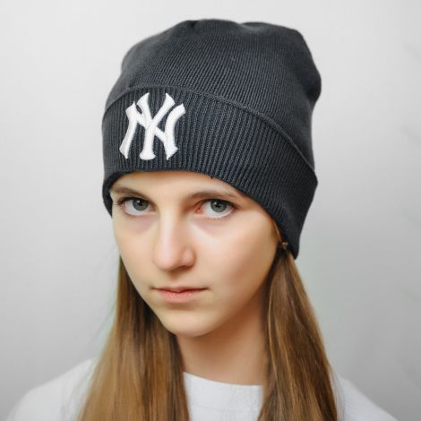 Hat New York dark gray