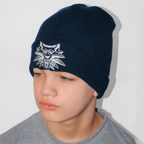 Hat for a boy with embroidery