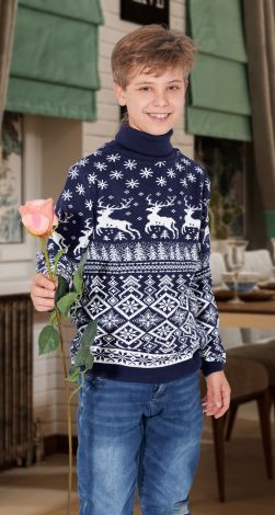 Sweater with deers