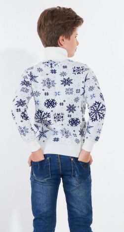Snowflake trident sweater