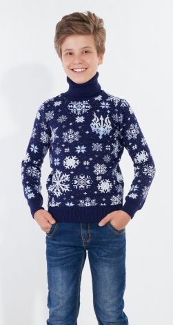 Snowflake trident sweater