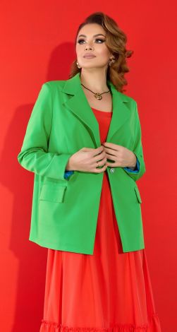 Fashionable green jacket