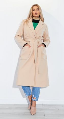 A light cashmere coat