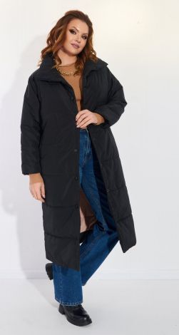 Coat with a removable hood