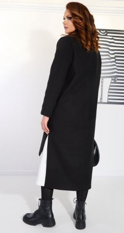 Stylish black coat