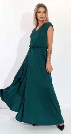 Elegant silk dress