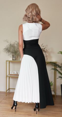 Beautiful dress pleated