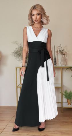 Beautiful dress pleated