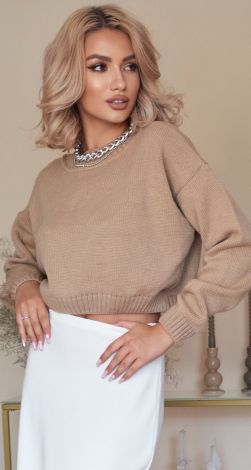 Cropped sweater