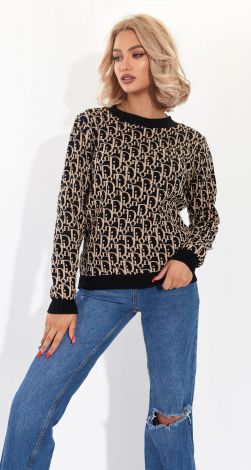 Fashionable cotton sweater