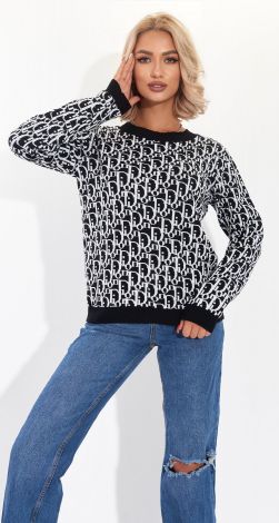 Fashionable cotton sweater