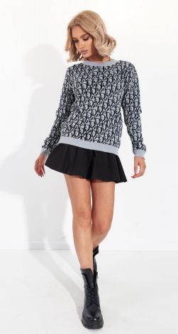 Fashionable cotton sweater