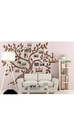 Family tree with photo frames