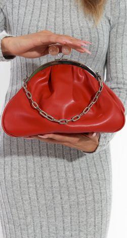 Trendy red bag