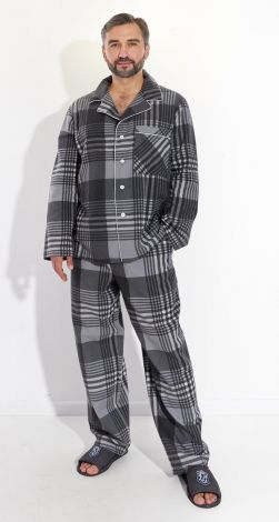 Men's pajamas in a cage