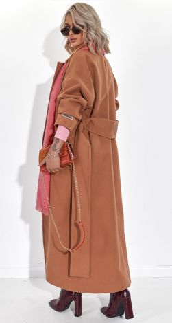 Stylish cashmere coat