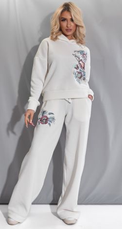 A beautiful suit with embroidery
