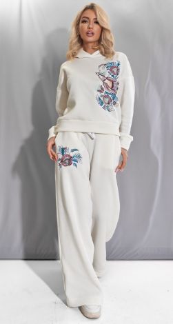 A beautiful suit with embroidery