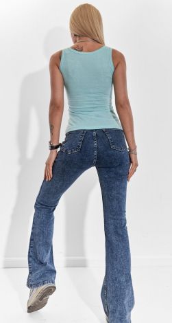 Cotton T-shirt with embroidery