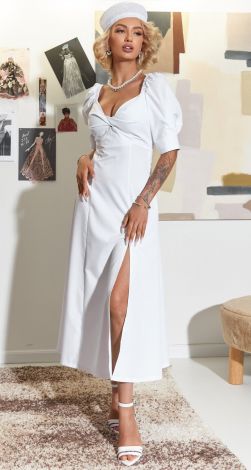 Ідеальна біла сукня