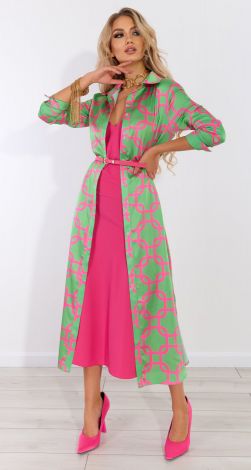 Гарний шовковий костюм