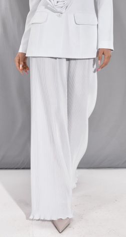 Шовкові штани пліссе