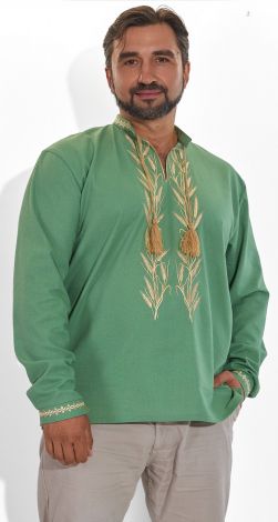 Чоловіча лляна вишиванка Всеволод