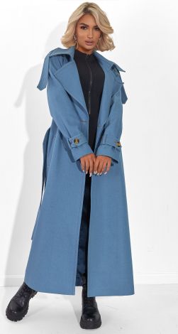 Оригінальний та стильний джинсовий тренч