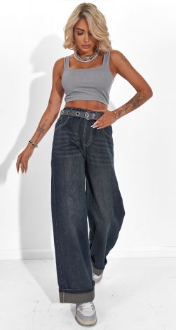 Джинси жіночі широкі