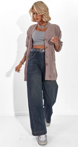 Джинси жіночі широкі