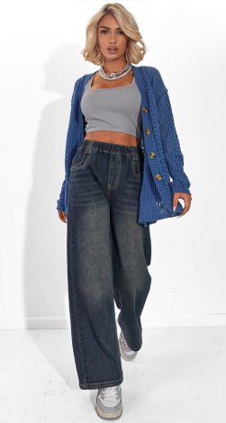 Джинси жіночі широкі